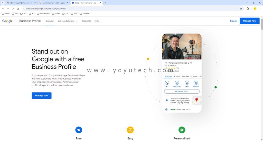 Google Business Profiles