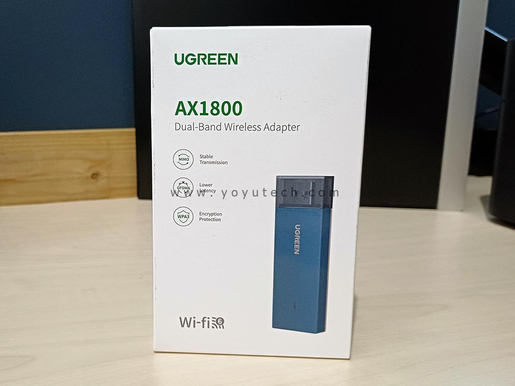 Ugreen-Wifi-6-AX1800-Dual-bank USB-Wireless 01 | www.yoyutech.com