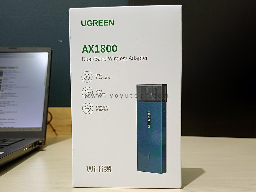 Ugreen-Wifi-6-AX1800-Dual-bank USB-Wireless 02 | www.yoyutech.com