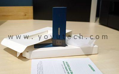 Weblog yoyutech.com | 2026 Ugreen AX1800 Dual-Band Wireless Adapter