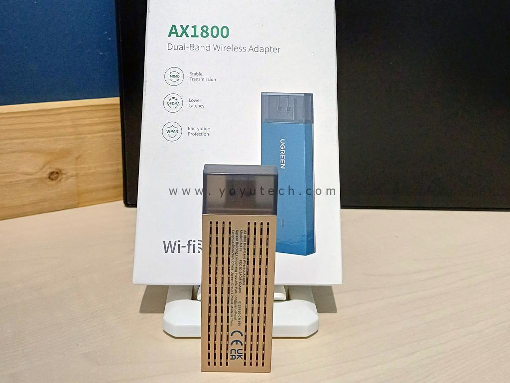 Ugreen-Wifi-6-AX1800-Dual-bank USB-Wireless 13 | www.yoyutech.com