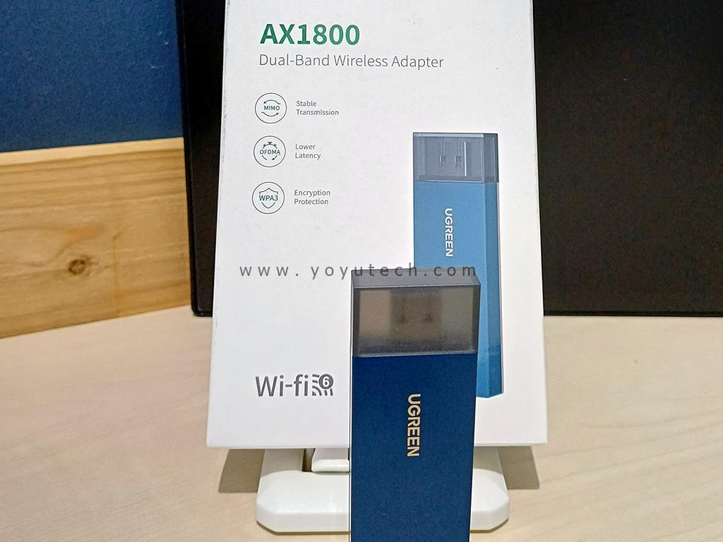 Ugreen-Wifi-6-AX1800-Dual-bank USB-Wireless 14 | www.yoyutech.com